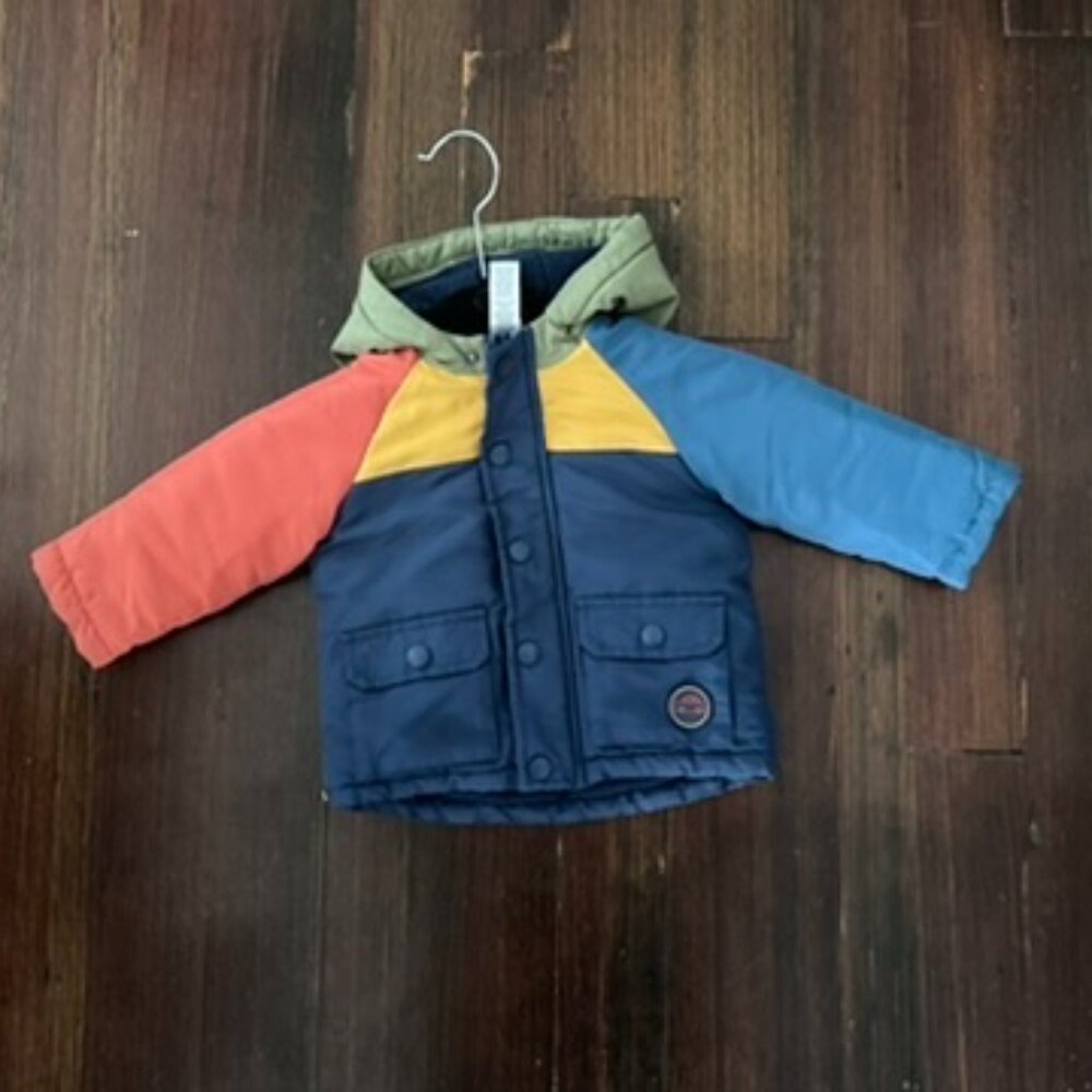 Color Block Adorable Toddler Jacket